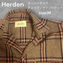 Herden　オーバーサイズチェックシャツジャケット