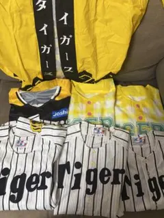 阪神タイガースグッズ　サイン入りTシャツ　まとめ売り