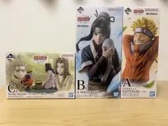 一番くじNARUTO 波の国編Ａ賞Ｂ賞Ｃフィギュア3体セット
