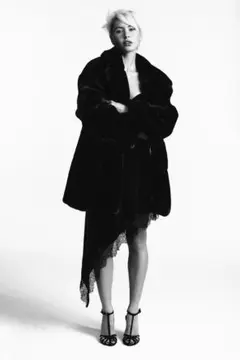 新品未使用　ZARA フェイクファーコート　Sサイズ