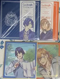 うたプリ 神宮寺レン　聖川真斗　ミニ色紙ほか
