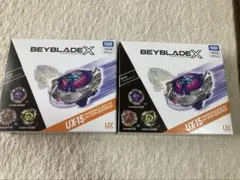 【全新未使用】爆旋陀螺X UX-15 鯊魚鱗甲牌組套裝×2
