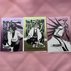 BLEACH 扉絵ポストカード 浦原喜助 更木剣八 四楓院夜一
