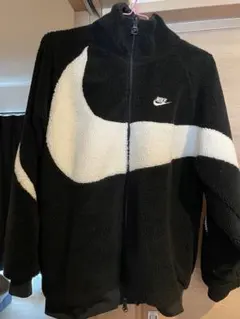 NIKE リバーシブル ボアジャケット スウッシュ ブラック