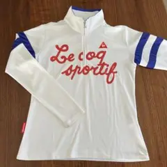 le coq sportif ハーフジップ ハイネックシャツ 長袖 M