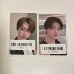 nctdream ジェミン 中華 kms特典 トレカ 2枚セット