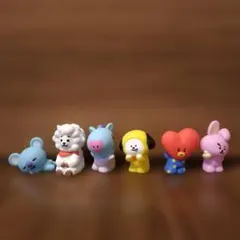 BT21 マスコットフィギュア 6体セット