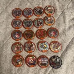 妖怪ウォッチ メダル 20枚セット 大吉、鬼吉、福吉、歌吉、超大吉、エンマ