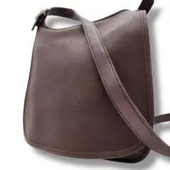 【良品】オールドコーチ ショルダーバッグ USA製 ヴィンテージ オールレザー