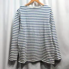 【size:7】良品 フランス製 オーシバル 長袖 ボーダー バスクシャツのサムネイル