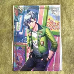 うたプリ　シャニライ　8th　オリショ　ポストカード　藍