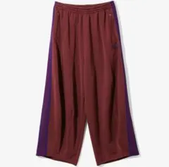 25AW Needles トラックパンツ ヒザデル ブラウン ピンク S - メルカリ
