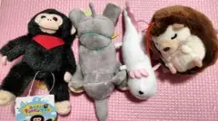 あそぼう！チンパンポイ ゆりかごハリネーズ　ろんぐゾウ　うぱちょす　４点セットのサムネイル