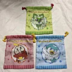 ポケモン 巾着3種セット