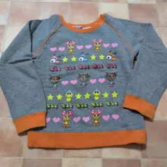 K.L.C.　カラフルキャラクター トレーナー　Lサイズ