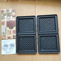ブルーノ　ワッフルプレート　ホットサンドメーカーダブル用のサムネイル
