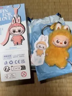 LABUBU PIN FOR LOVE イニシャル【Y】