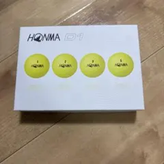 【新品未使用】HONMA D1 ゴルフボール 12個