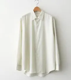 オーラリー SUPER FINE WOOL STRIPE SHIRT 3のサムネイル
