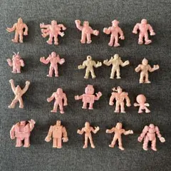 ガン消し、キン消し、マリ消しなど、ゴムのフィギュアセット　大量まとめ売り　お宝 ガン消し•キン消し他 ミニフィギュアセット 37点 キン肉マン