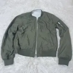 earth music&ecology ジャケット リバーシブル MA-1 短丈