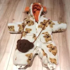 KOHANA.BABY　60cm　くまの子アウター　ポシェット付き