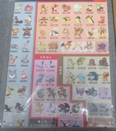 ポケモン映画15周年記念全キャラポスター・15th Anniversaryシール