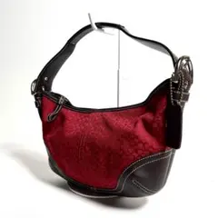 Coach Mini Soho Hobo Shoulder Bag Red