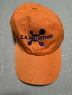 L.A. NUTRITION キャップ オレンジ