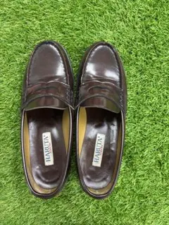 HARUTA 茶色ローファー