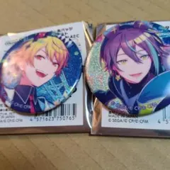 プロセカ グリッター缶バッジ 神代類 天馬司 ワンダショ 2点