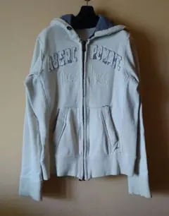 アバクロ パーカー ダメージ加工