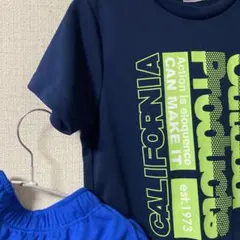 シャツ，ハーフパンツのセット１４０