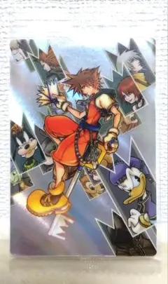 キングダムハーツ ウエハース ビジュアルカード07 ソラ