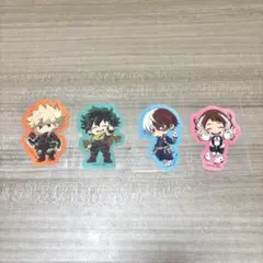 GiGO ヒロアカ ステッカー コラボ 爆豪勝己 轟焦凍 緑谷出久 麗日お茶子