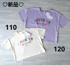 新品☆110☆120☆まとめ売り☆半袖トップス☆Tシャツ☆姉妹兄弟コーデ☆保育園