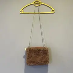 Heather ヘザー ファー ショルダーバッグ