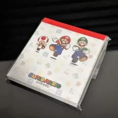 【新品未開封】スーパーマリオ メモ帳 卓上付箋紙のサムネイル