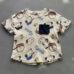 スヌーピー 半袖Tシャツ 90cm
