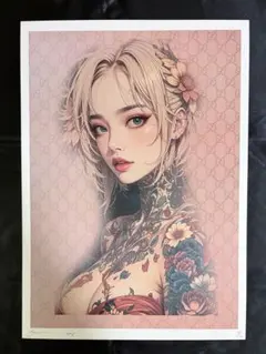 世界限定100枚 DEATH NYC 現代アート ポスター GR04のサムネイル
