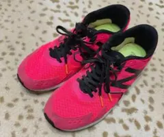 ニューバランスHANZOハンゾー☆ピンク色シューズ24.5cm