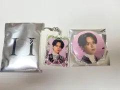 INI POPUP 藤牧京介 アクキー　缶バッチセット