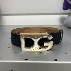 DOLCE&GABBANA DGロゴ ベルト ブラック　swag archive