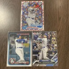 大谷翔平　2024 topps 3枚セット