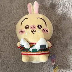 エニマイくじ　ちいかわ　C賞　ぬいぐるみ　うさぎ　クリスマス　セブンイレブン