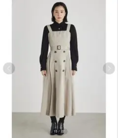 【新品・タグ付き】rienda トレンチデザインキャミワンピース