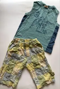 TINKERBELL ノースリーブ&パンツ　110cmのサムネイル