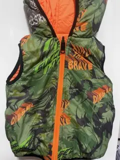 DIESEL カモフラージュ ダウンベスト(2M)