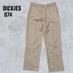 ディッキーズ　８７４　W ３４　ベージュ　チノパン　ワークパンツ　パンツ