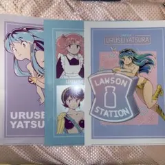 うる星やつら クリアファイル 6枚セット ラム あたる 高橋留美子